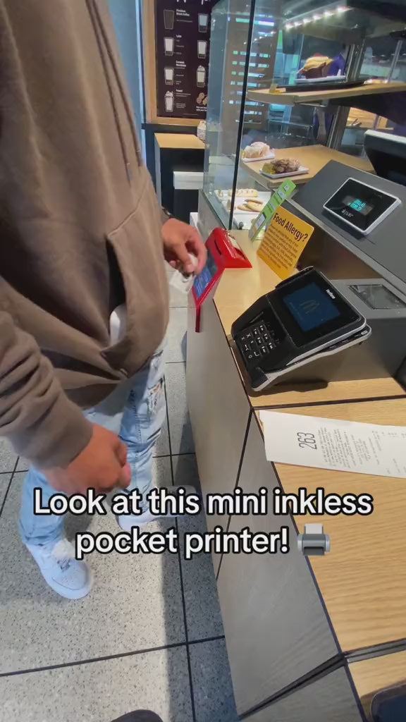 Portable Mini Pocket Printer